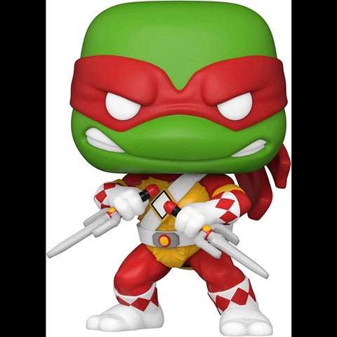 Pop! Movies: Teenage Mutant Ninja Turtle x Mighty Morphin Power Rangers- Raphael (NYCC'22)