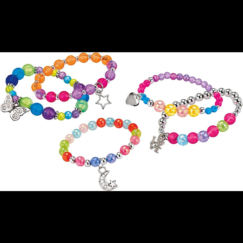 Shimmer 'n Sparkle Bead & Charm Bracelets
