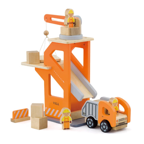 Crane Lift With Dumper