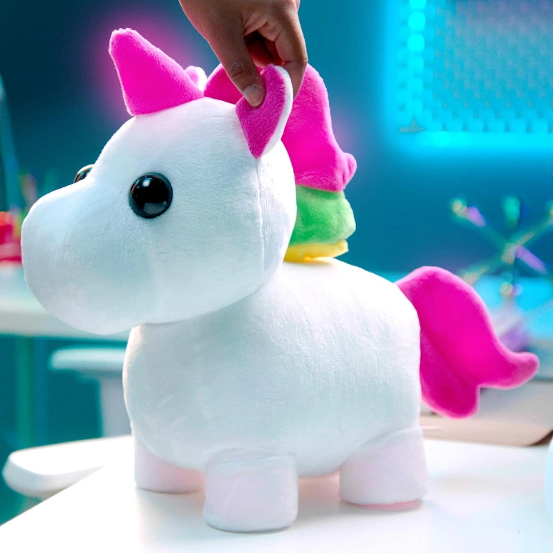 Adopt Me- Feature Plush (Mega- Neon Unicorn) Series 1