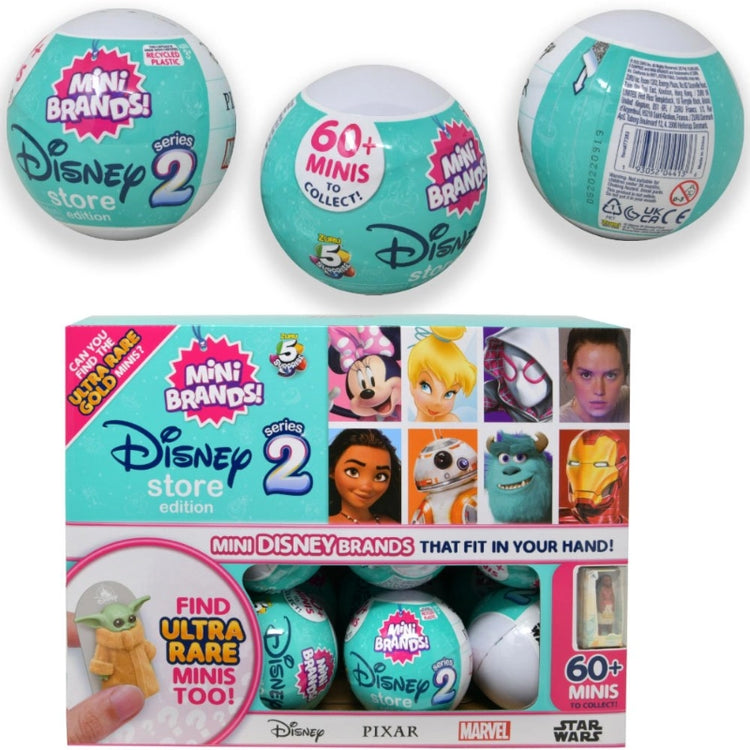 Mini Brands Disney Store Series 2- 24 Pcs