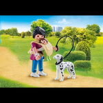 Mother with Baby and Dog- 7 Pcs