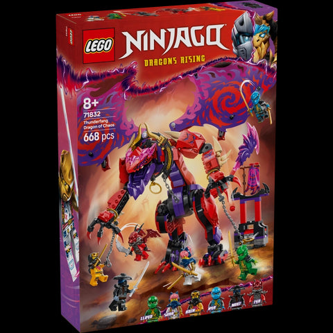 Thunderfang Dragon of Chaos- 668 Pcs