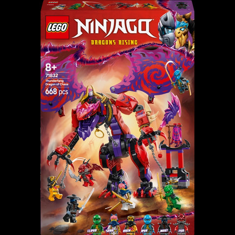 Thunderfang Dragon of Chaos- 668 Pcs
