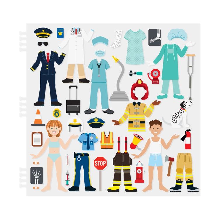 Puffy Sticker Activity Book- Cool Careers