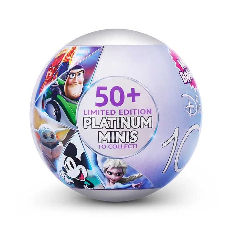 Mini Brands Disney 100 Platinum Series 1- 18 Pcs- PDQ