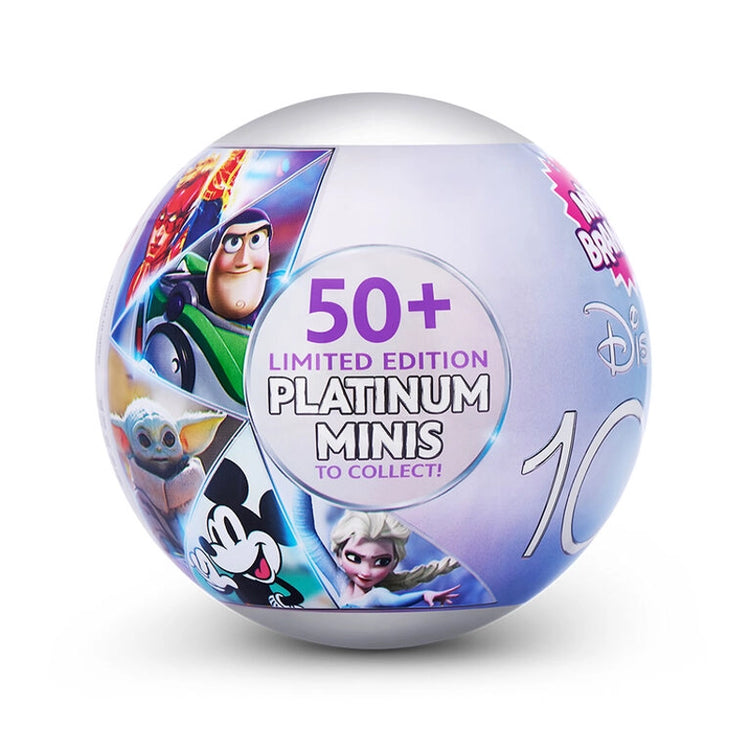 Mini Brands Disney 100 Platinum Series 1- 18 Pcs- PDQ