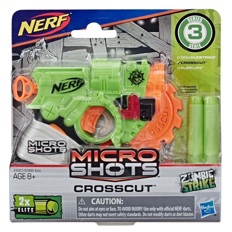 Nerf MicroShots Zombie Strike- CrossCut