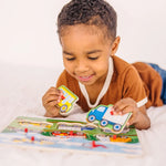 Vehicles Peg Puzzle- 8 Pcs
