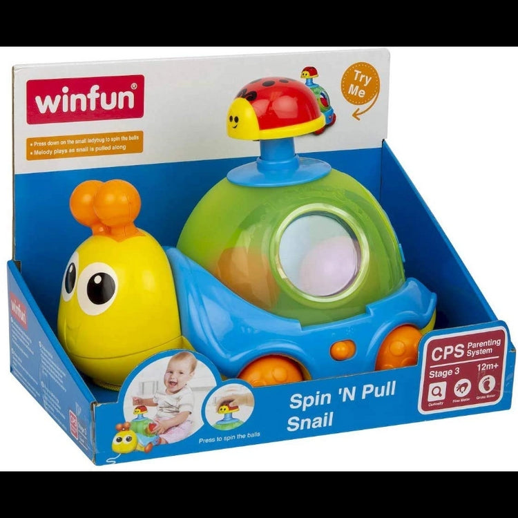 Spin 'N Pull Snail