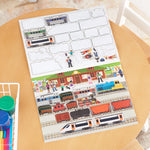 Reusable Sticker Pad- Vehicles