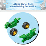 Spin and Electro Dinosaur Vehicle Chase- 124 Pcs
