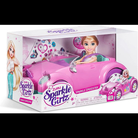 Sparkle Girlz- Dolls Playset Dolls & Vehicles- 10.5