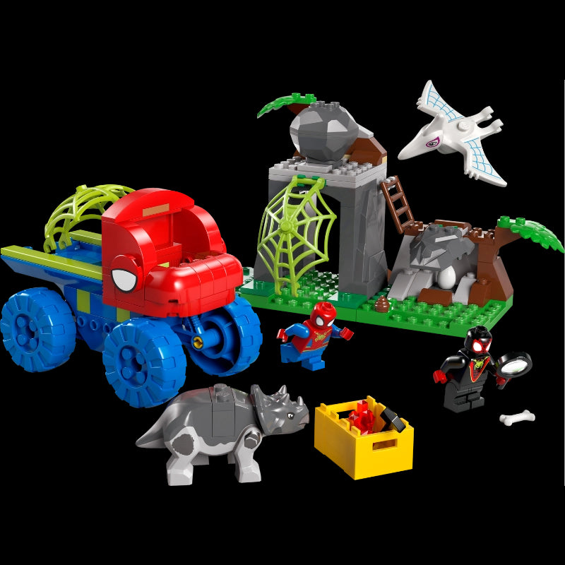 Team Spidey Dino Crawler Rescue- 136 Pcs