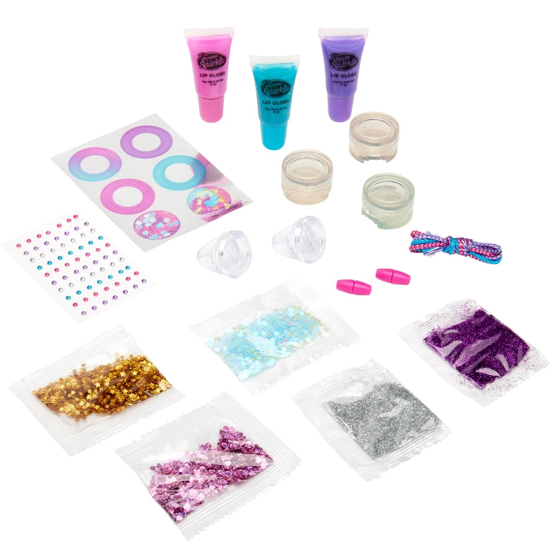 Shimmer 'n Sparkle Glitter & Gem Lip Gloss Locket