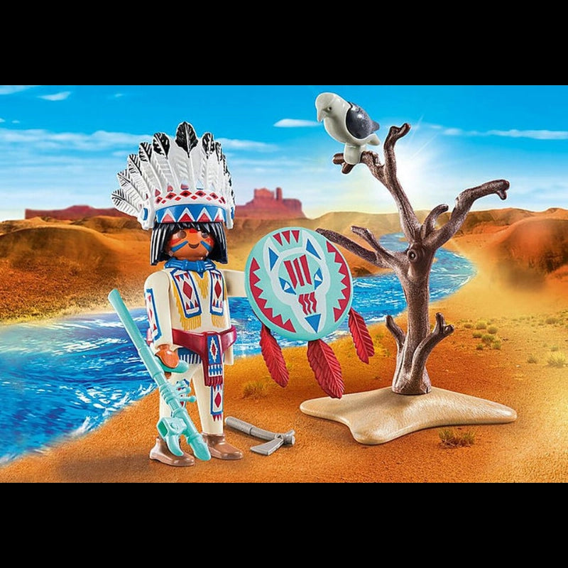 Native American Chief- 6 Pcs